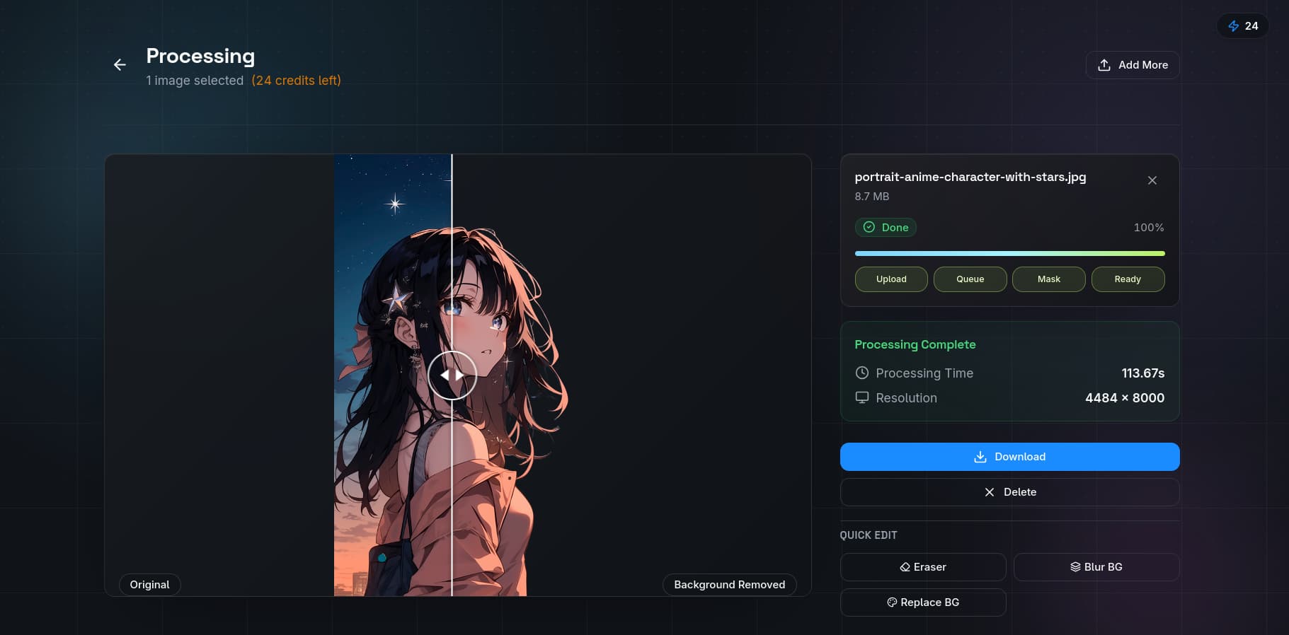 Background removal pipeline for e-commerce